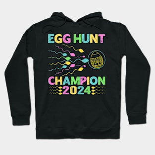 Easter Egg Hunt Champion 2024 Easter Wo Hoodie